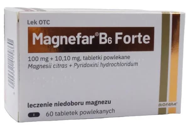Magnefar B6 Forte – lek czy suplement? Sprawdź, co musisz wiedzieć przed zakupem